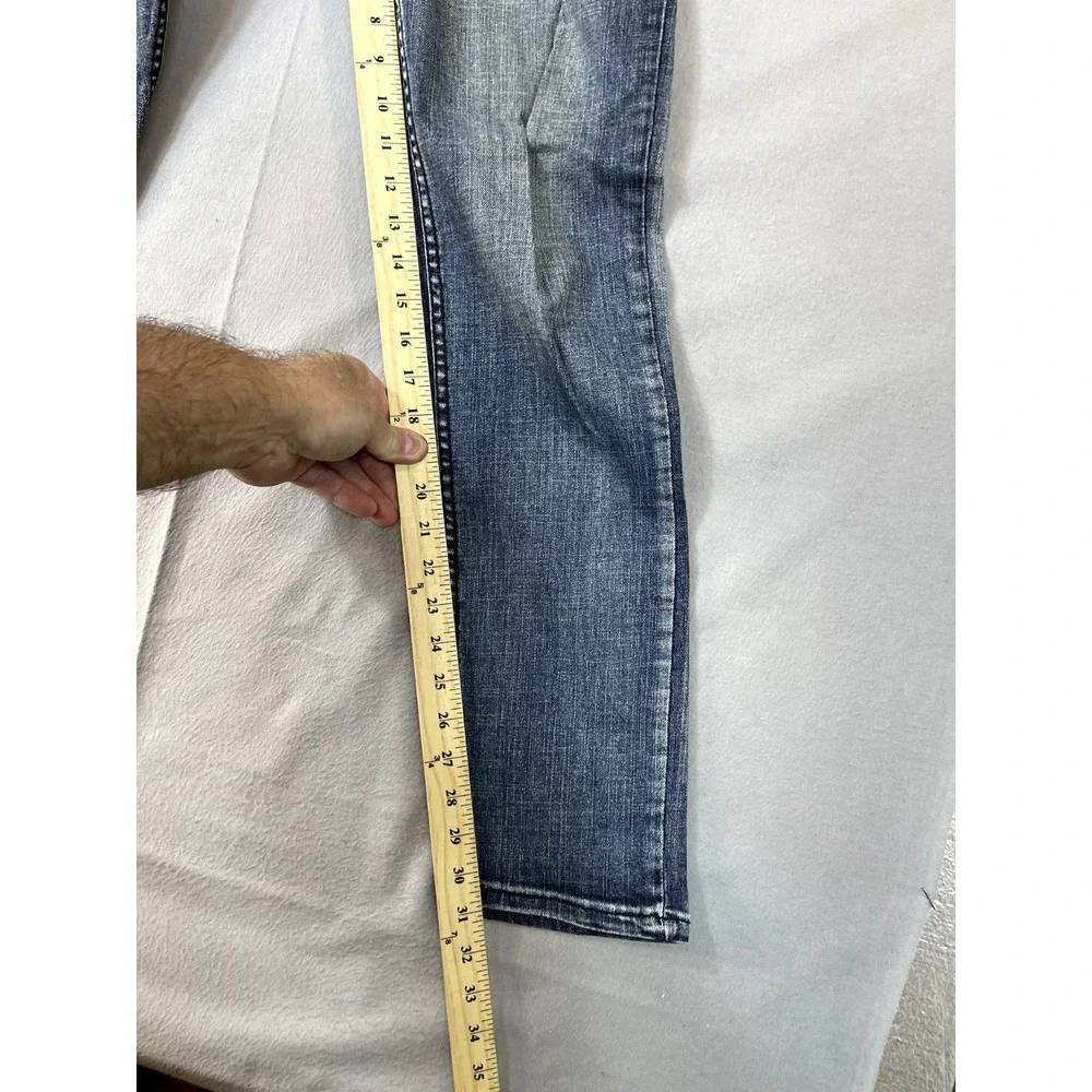 Ubran Pipeline Jeans Men's 32x31 Slim Fade Wash‎ Max Flex Cotton